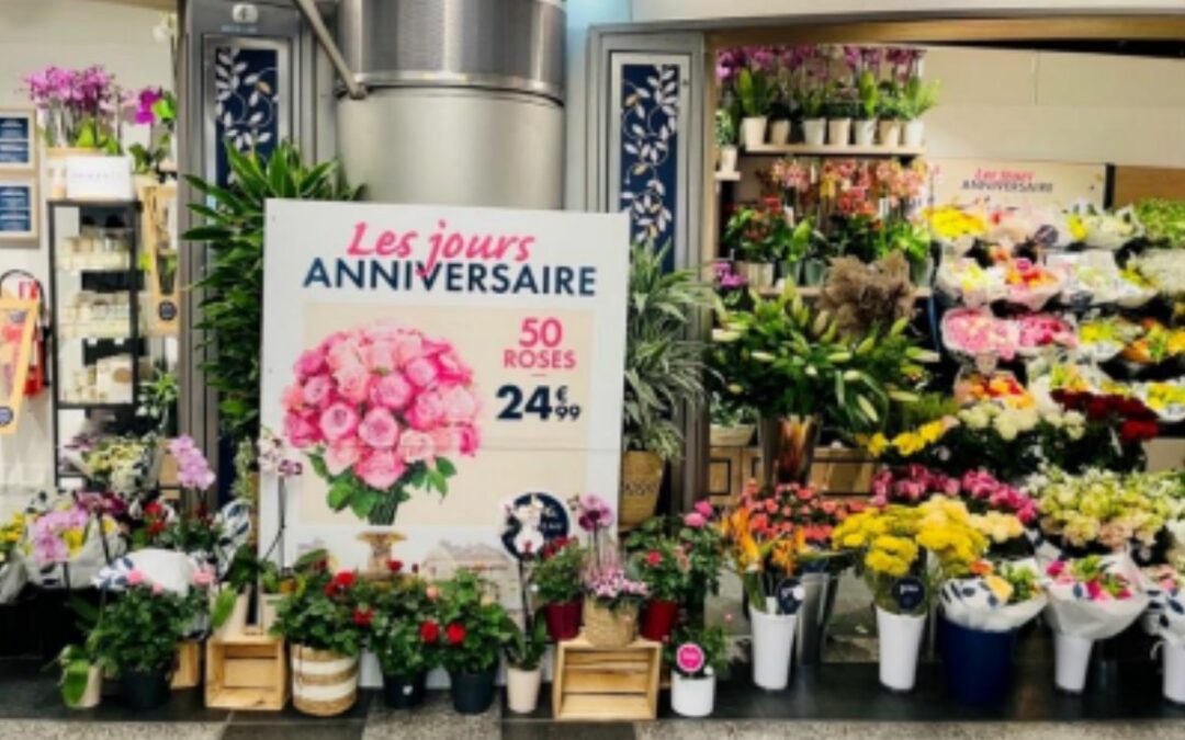 Monceau Fleurs ouvre à la station St Lazare son premier magasin en travel retail