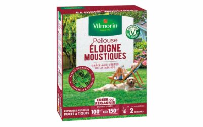 Vilmorin : la pelouse qui fait fuir les moustiques