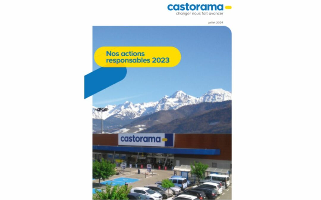  Castorama France publie  son rapport RSE  2023